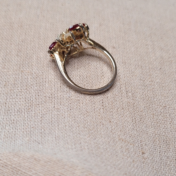 Vintage Cocktail Ring Size 9 - Picture 10 of 16